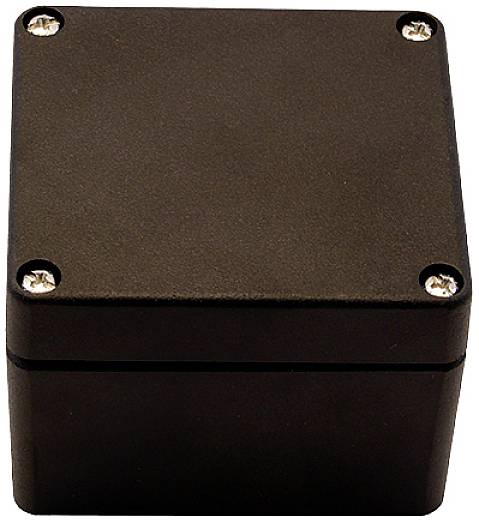 Reltech EfaBox 128-000-356 Universal enclosure 75 x 80 x 57 Aluminium powder-coated Black 1 pc(s)-1