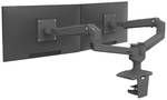 Ergotron LX monitor mount for 2 monitors side by side black