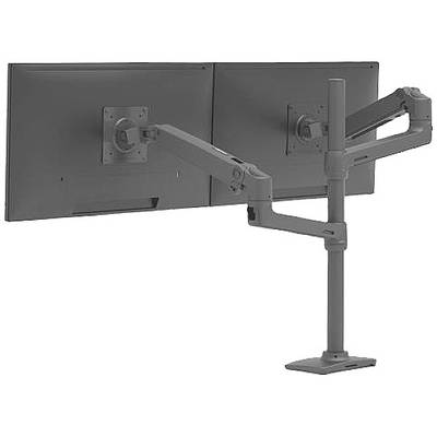 Ergotron LX Dual Arm Stacking Tall Desk Mount 2x Monitor desk mount 38,1 cm (15") - 101,6 cm (40") Black Height-adjustab