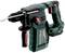 A green and black hammer drill with a red accent. The 'Metabo' brand is visible on the side.