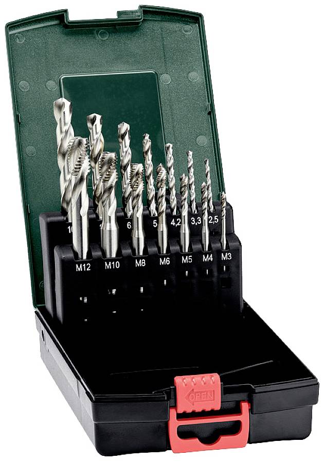 Metabo 627114000 CNC tap set M1, M4, M5, M6, M8, M10, M12 1 pc(s)