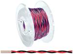 Copper enameled wire Ø 0.15 mm 10m red/black twisted