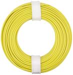 Copper wire 0.50 mm² / 10 m / yellow