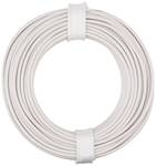 Copper wire 0.50 mm² / 10 m / white