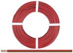 Twin wires 0.75 mm² / 25 m red-brown