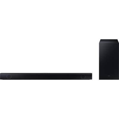 Image of Samsung HW-B540 Soundbar Black Bluetooth, incl. cordless subwoofer, USB