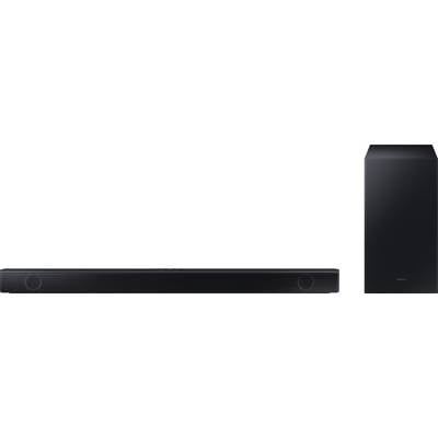 Image of Samsung HW-B560 Soundbar Black Bluetooth, incl. cordless subwoofer, USB