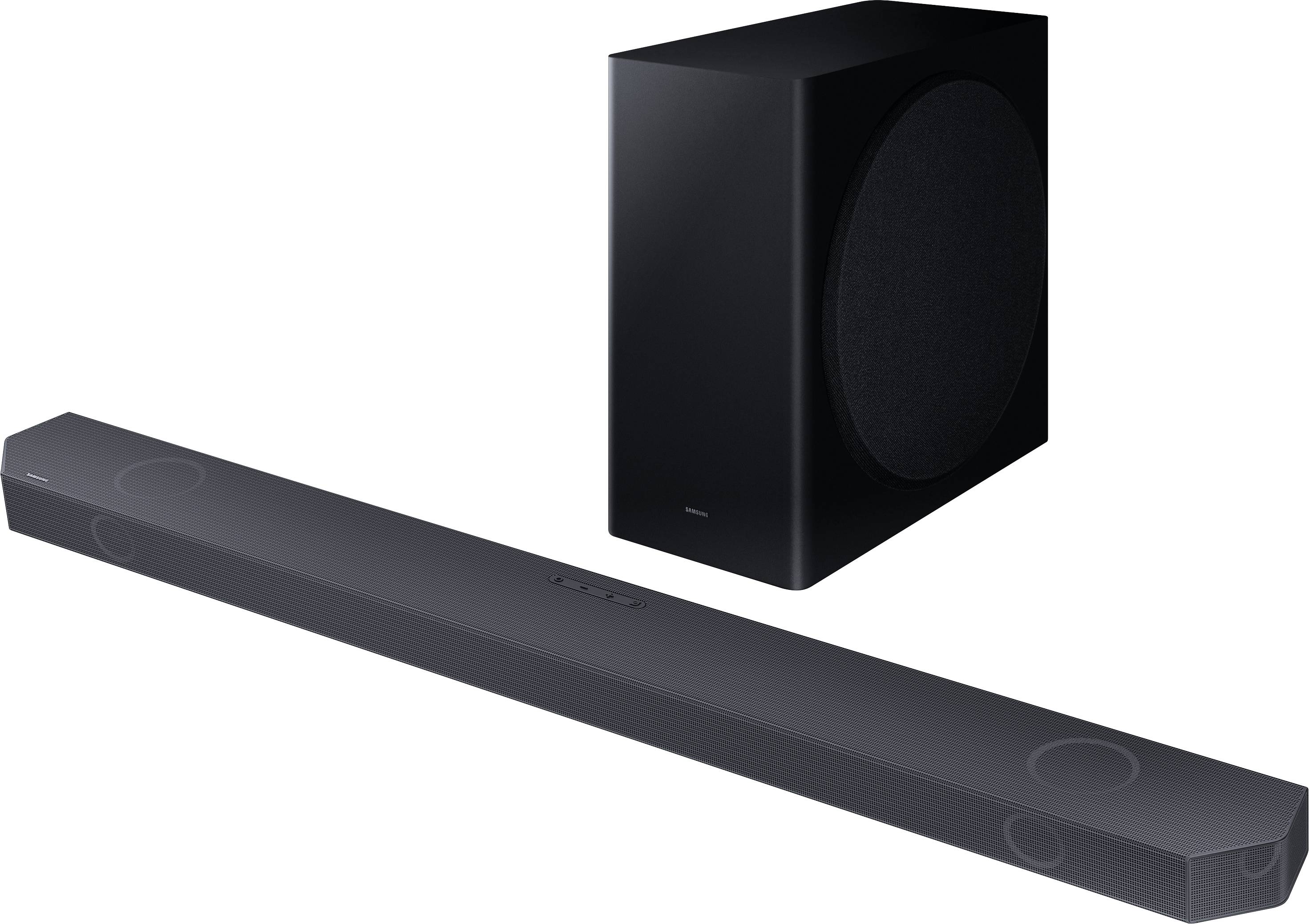 Samsung HW-Q810B Soundbar Black incl. cordless subwoofer, Bluetooth, Wi-Fi-1