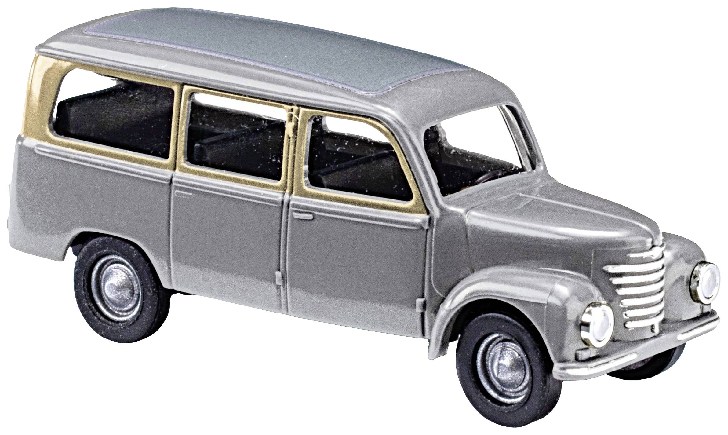 Image of Busch 8687 TT Car Framo Bus gray/ivory