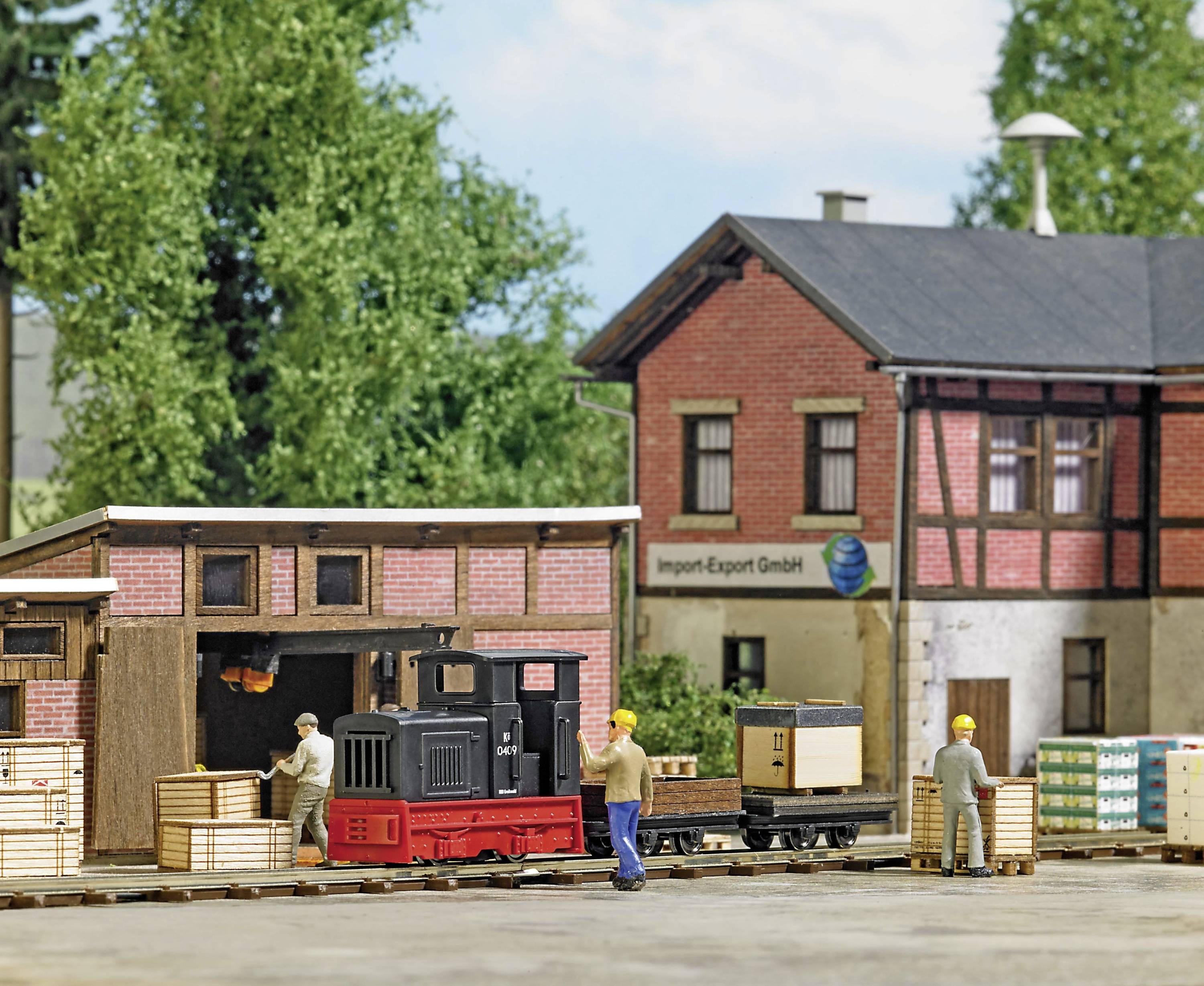 Busch Feldbahn 12016 H0f light rail start set goods transport Goods transport-1