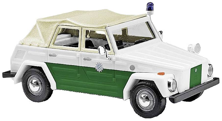 Busch 52712 H0 Police & Emergency Service vehicle Volkswagen 181 Courier wagon Police Munich-0