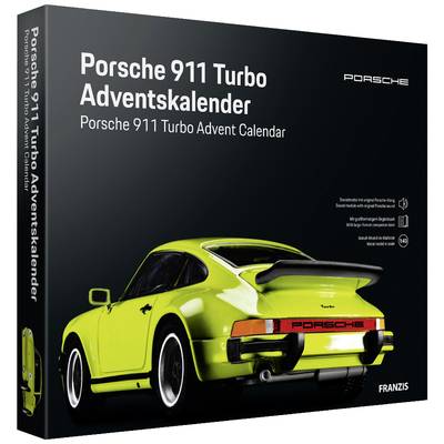 Franzis Verlag Porsche 911 Turbo  Assembly kits, Electronics, Engineering Advent calendar