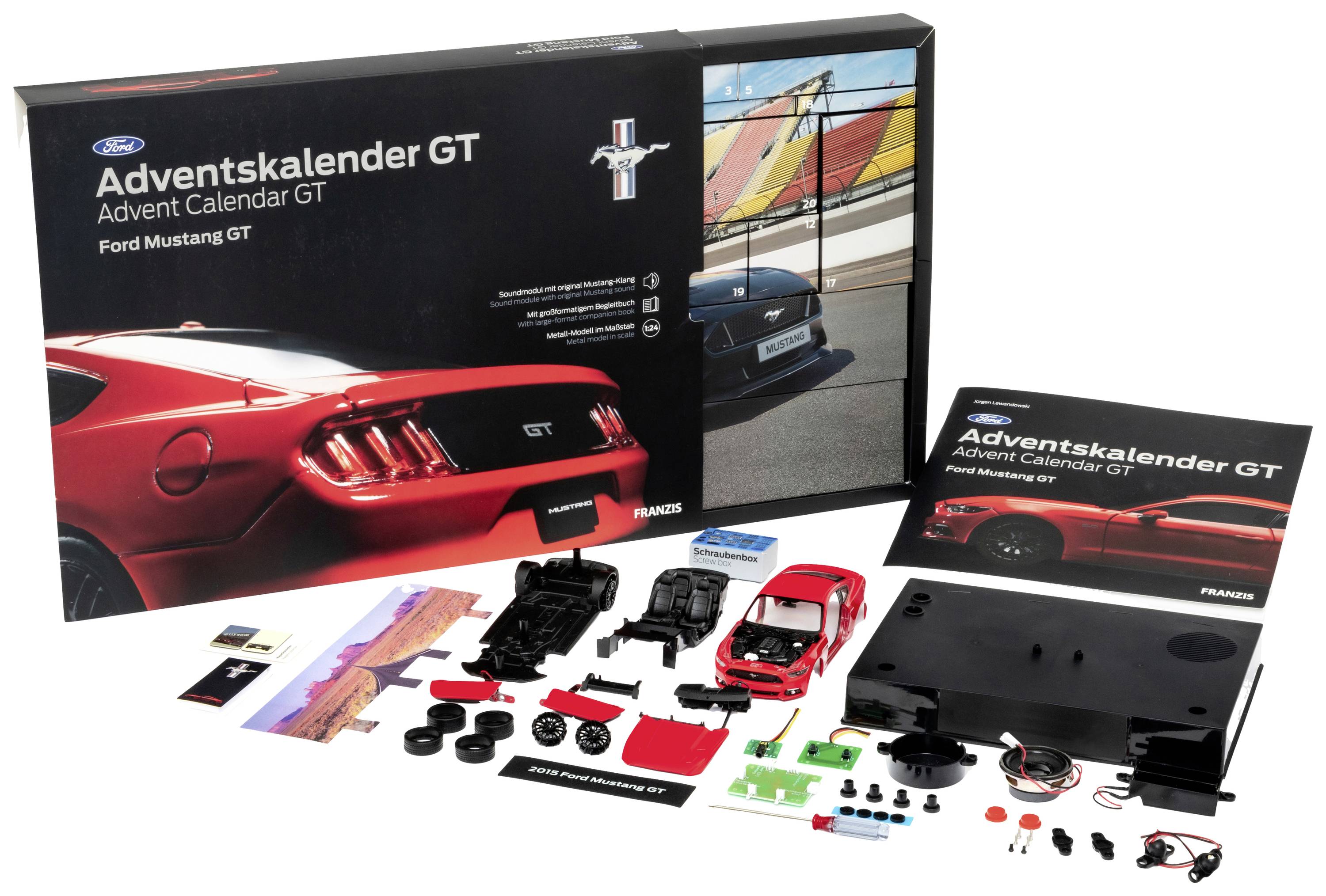 Franzis Verlag Ford Mustang Ford Mustang Assembly kits Electronics