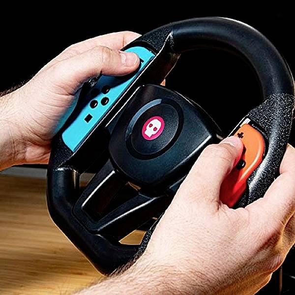 Numskull Joy Con Steering Wheel Table Attachment Steering wheel