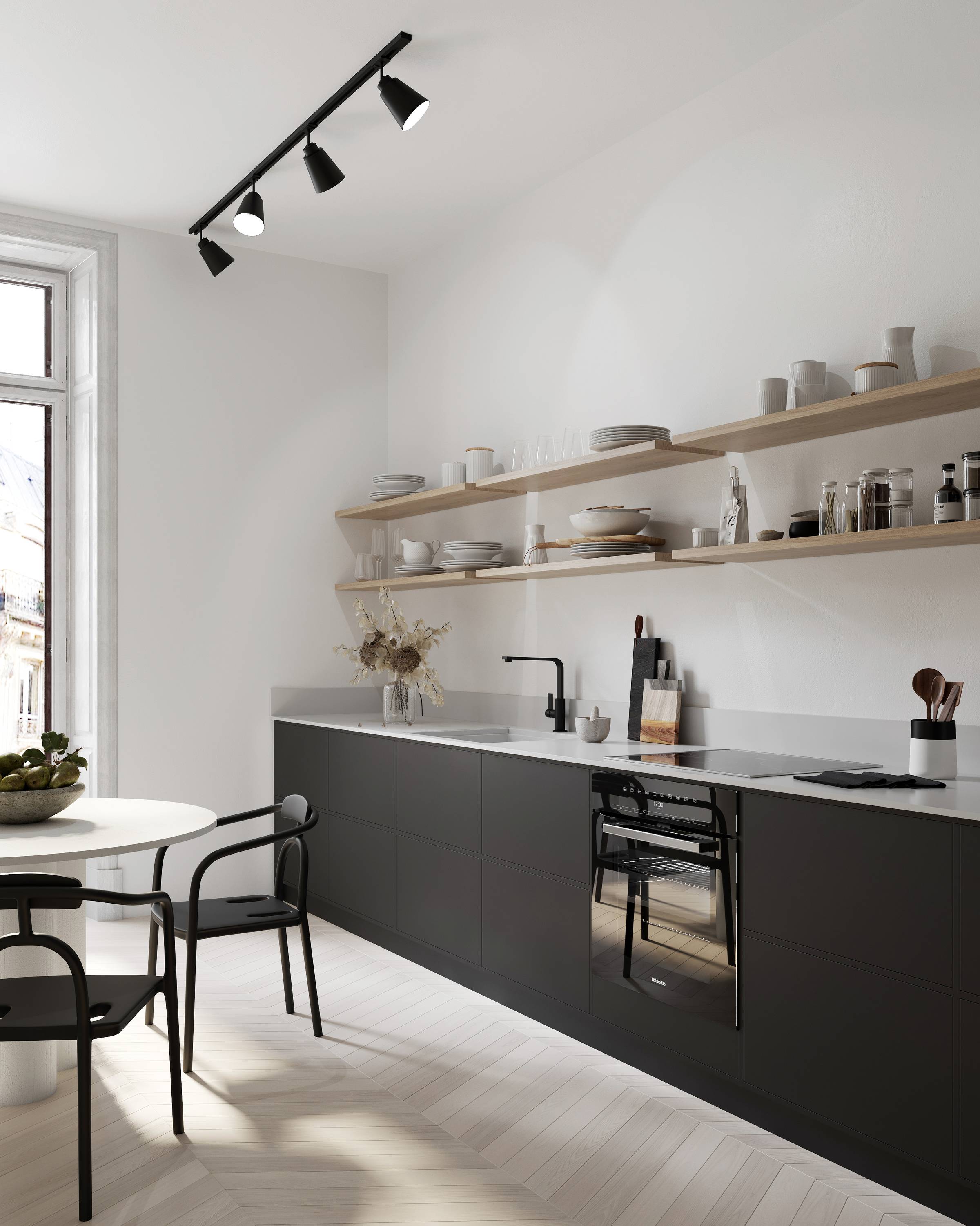 Nordlux Spot Link Koniekel 2110629903 High voltage mounting rail light GU10 Black (matt)-4