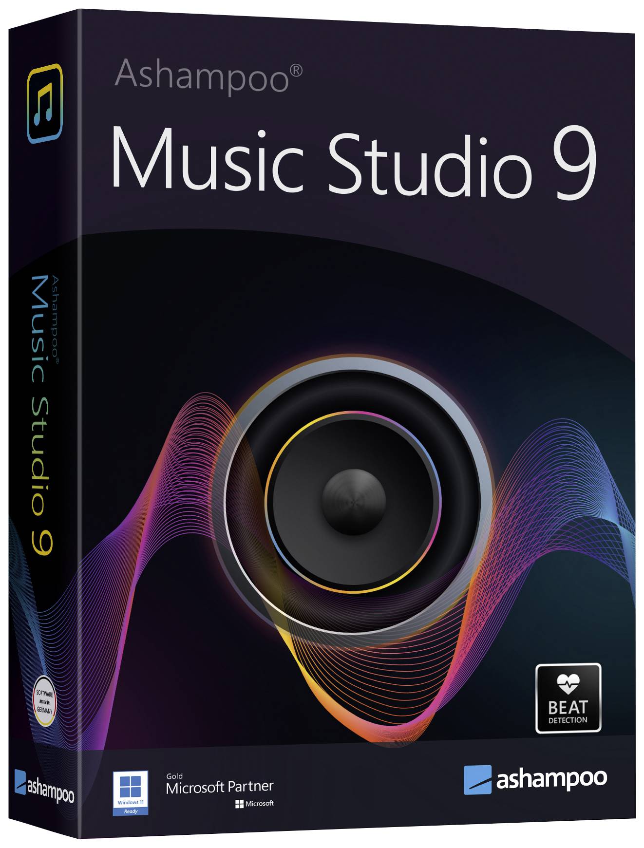 Ashampoo Music Studio 9 Full version, 1 licence Windows Music