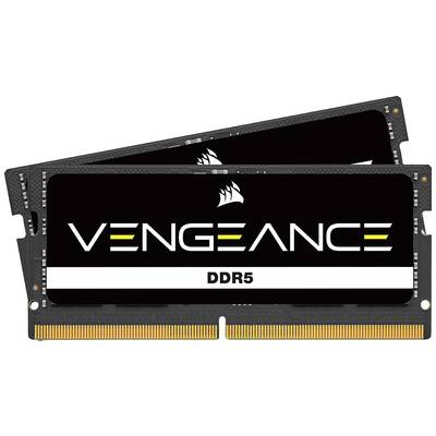Corsair Vengeance Laptop RAM kit  DDR5 32 GB 2 x 16 GB  4800 MHz 262-pin SO-DIMM CL40-40-40-77 CMSX32GX5M2A4800C40