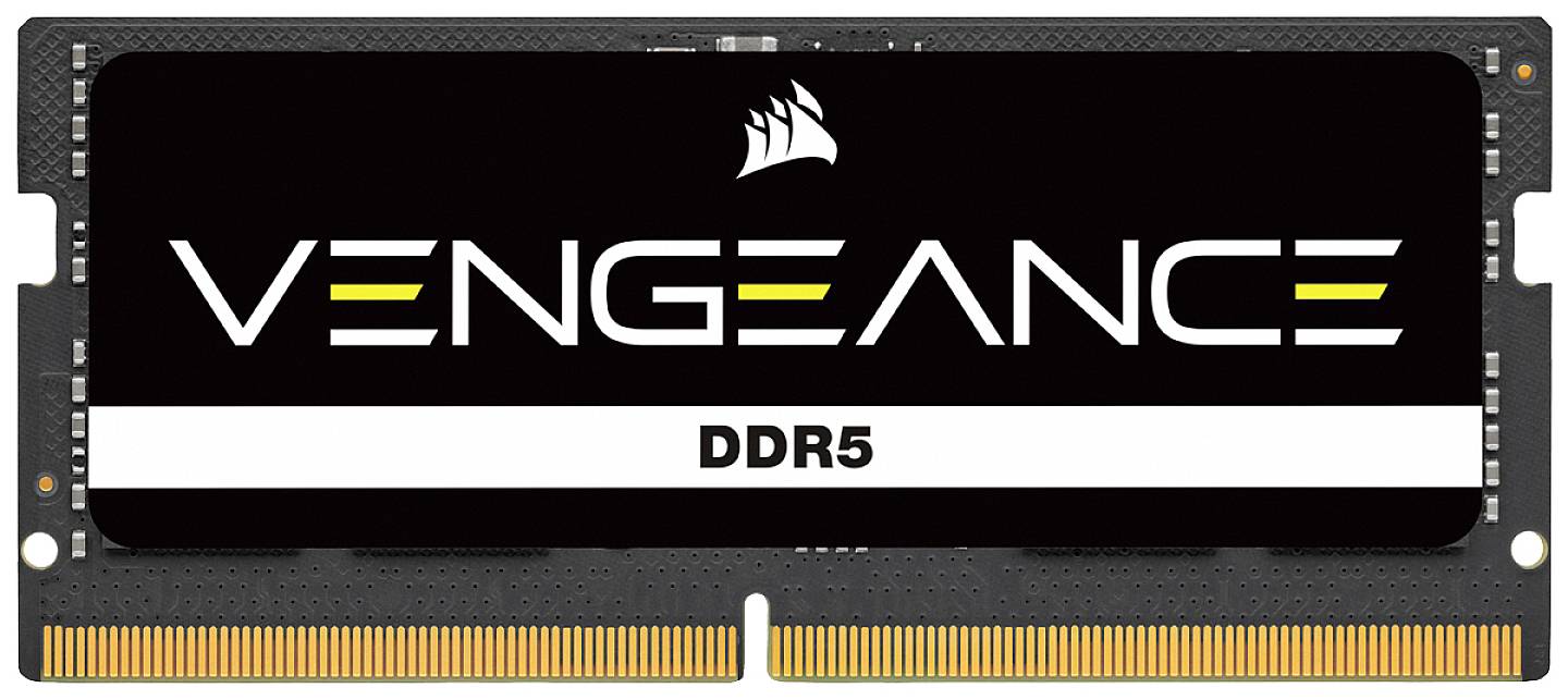 Corsair Vengeance Laptop RAM kit DDR5 32 GB 2 x 16 GB 4800 MHz 262-pin SO-DIMM CL40-40-40-77 CMSX32GX5M2A4800C40-2