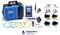 'Fibre Installation Kit' shows tools and cables for fibre optic installations, with a blue case and accessories.