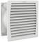 A rectangular white ventilation grille with horizontal louvres, suitable for ventilation and air circulation in buildings.
