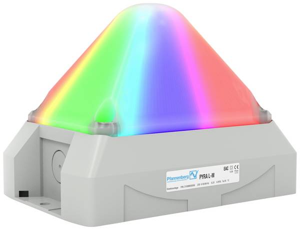 Pfannenberg Light LED PY L-M 95-265V AC RGB 7035 21553648055 RGBW Non-stop light signal, Flasher, Flash 230 V AC