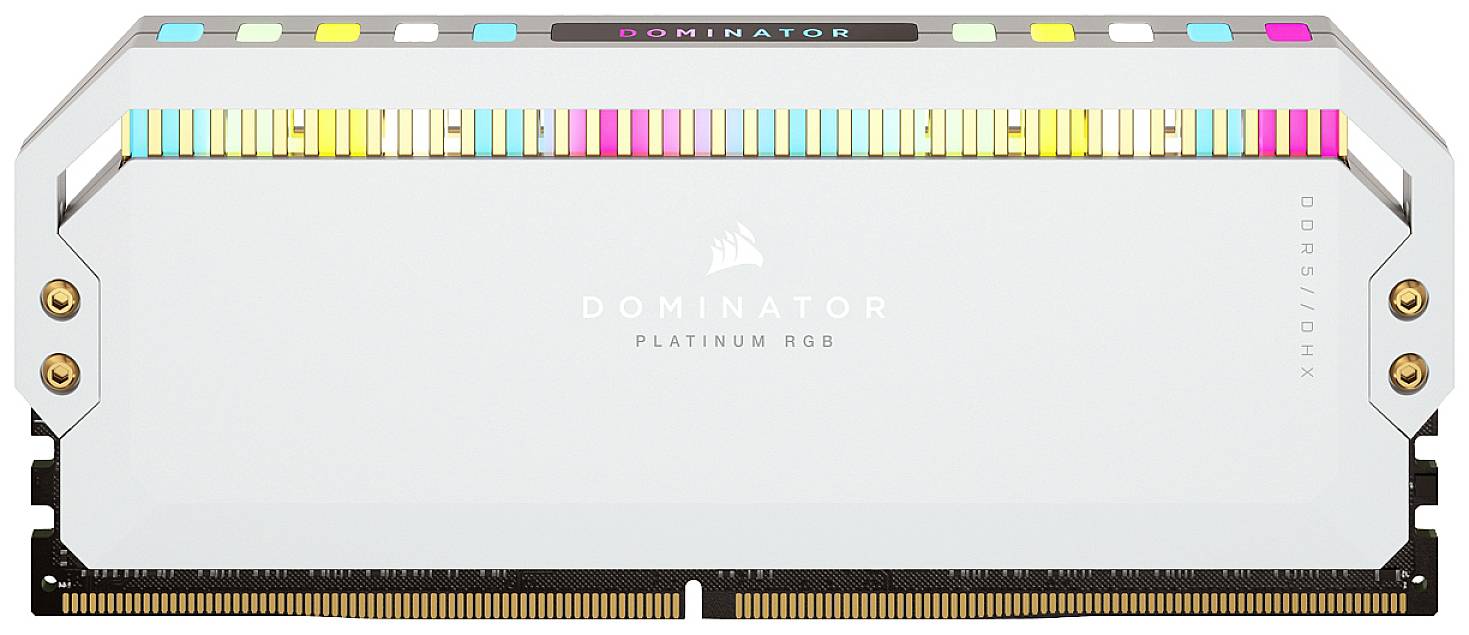 Corsair Dominator Platinum RGB PC RAM kit DDR5 64 GB 2 x 32 GB 5200 MHz 288-pin DIMM CL40-40-40-77 CMT64GX5M2B5200C40W-3