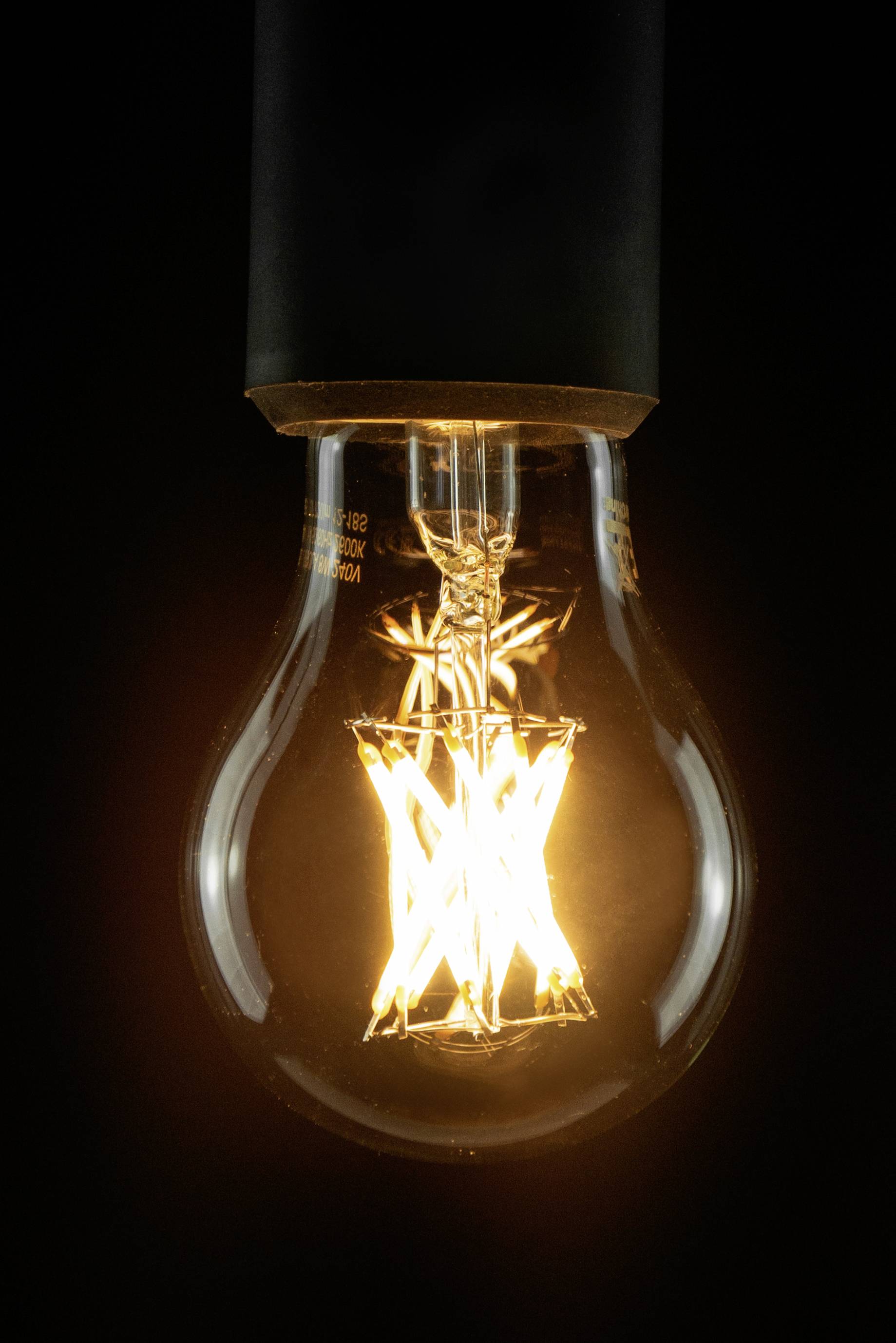 Segula 55337 LED (monochrome) EEC F (A - G) E-27 Pear shape 6.5 W = 51 W Warm white (Ø x L) 60 mm x 110 mm 1 pc(s)-2