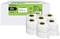 Six rolls of white Dymo address labels, suitable for printers. On the packaging: '12x', dimensions: 25 mm x 54 mm, 'John Smith, 18 Westbridge Road, New York, NY 10058'.