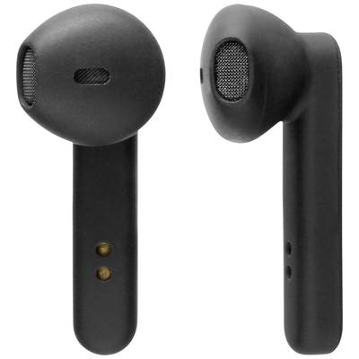 STREETZ TWS-104 In-ear headset Bluetooth® (1075101) Stereo Black Battery indicator, Headset, Charging case, Touch contro-5