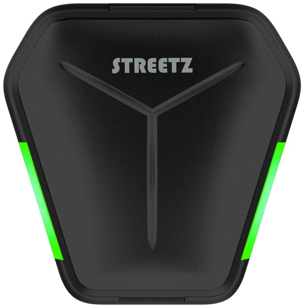 STREETZ TWS-115 Gaming In-ear headset Bluetooth® (1075101) Stereo Black Battery indicator, Headset, Volume control, Touc-5