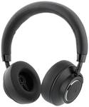 STREETZ HL-BT405 On-ear headset Bluetooth® (1075101) Stereo Black Headset, Volume control