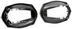 Speaker rings BMW 3er (E36) Ø251x171,50mm Rear shelf