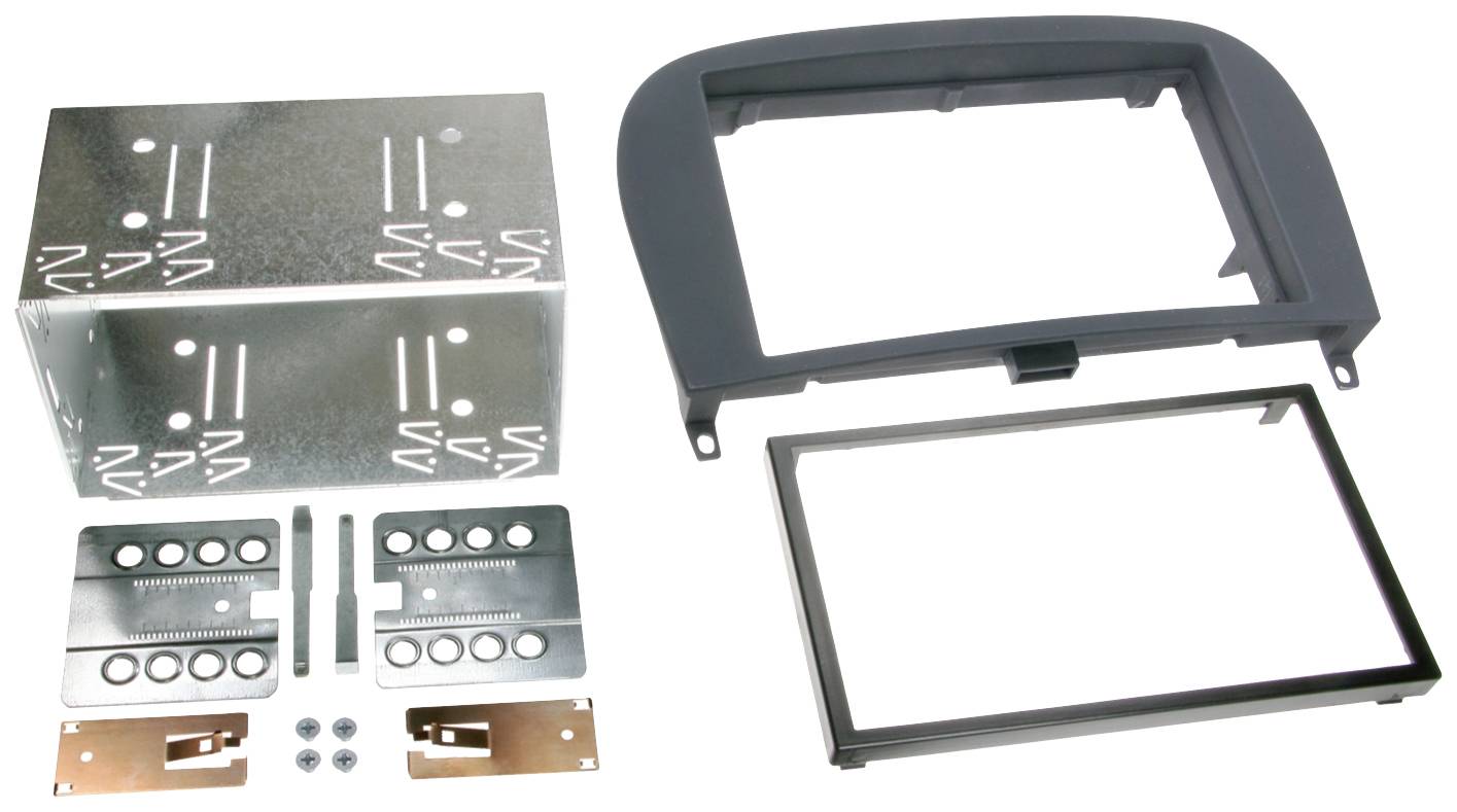 ACV 39119025 Car stereo double DIN faceplate Compatible with Mercedes Benz