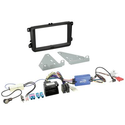 ACV 621320-30-03 Car stereo double DIN faceplate Compatible with: Seat, Skoda, Volkswagen