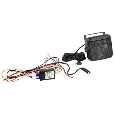 External speaker unit with power supply and cables, suitable for audio amplification in various multimedia applications.