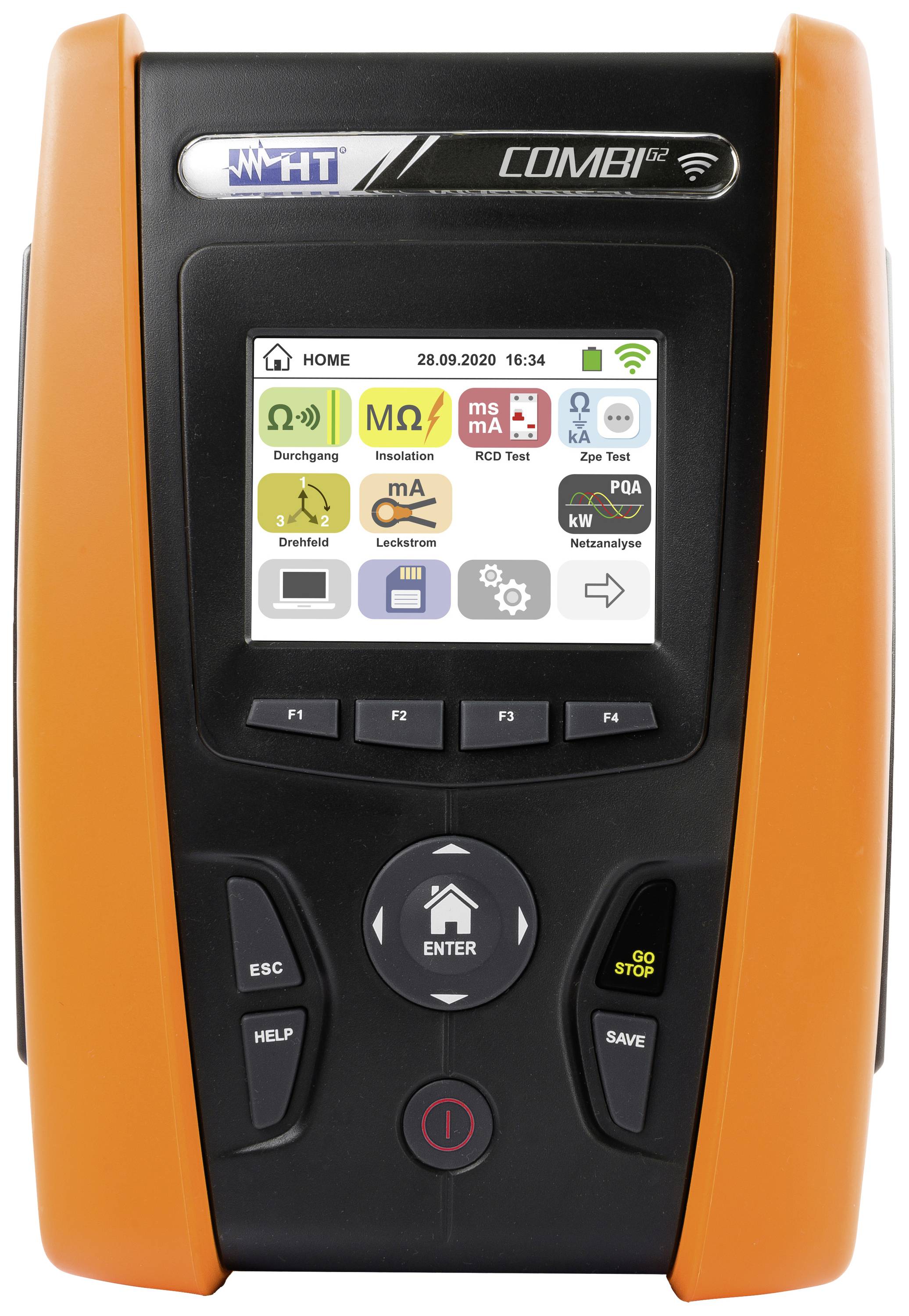 HT Instruments COMBI G2 Electrical tester, VDE tester VDE standard 0413, 0100