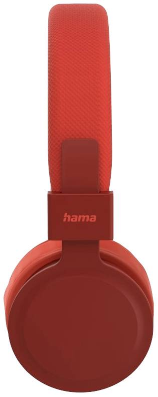 Hama Freedom Lit On-ear headset Bluetooth® (1075101) Stereo Red Foldable, Headset, Volume control-1
