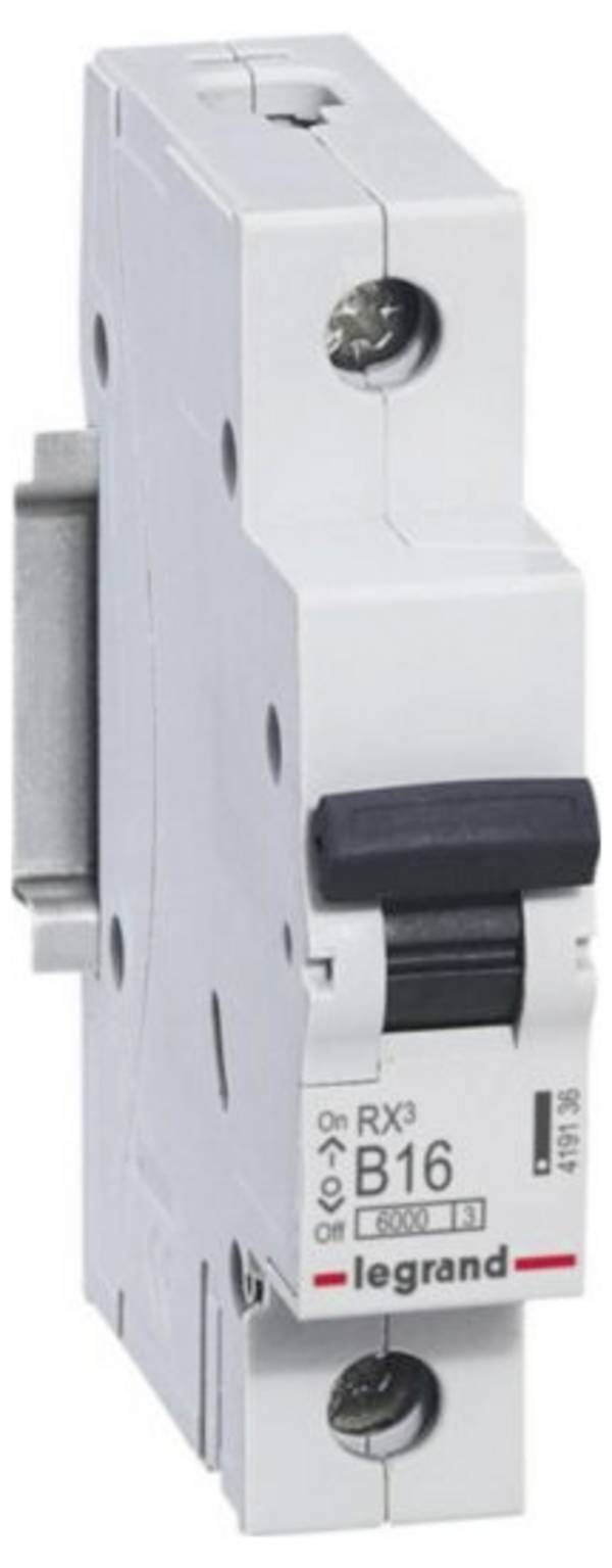 Legrand 419136 Circuit breaker 1-pin 16 A 230 V AC, 400 V AC