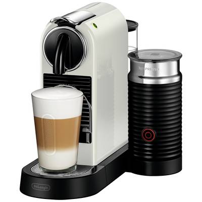 Image of DeLonghi MC DE DL-NESPRESSO EN267.WAE NA30086 0132192161 Capsule coffee machine White, Stainless steel incl. capsules, incl. Aeroccino