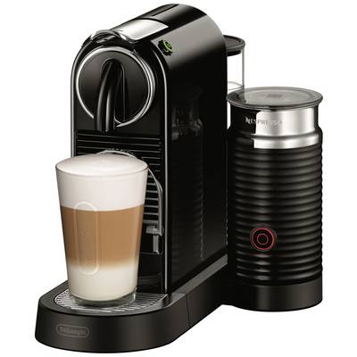 Image of DeLonghi MC DE DL-NESPRESSO EN267.BAE NA30086 0132192158 Capsule coffee machine Black, Stainless steel incl. capsules, incl. Aeroccino