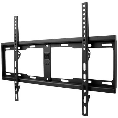 Metal TV wall mount with adjustable side arms and mounting slots, suitable for large flat-screen televisions.