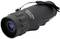 A black monocular with the marking '10x25 96M/1000M'. It has a textured surface and a blue-tinted lens.