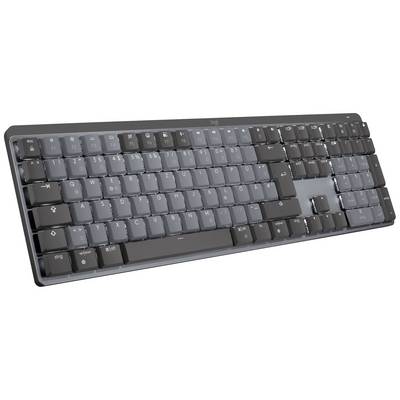 A black keyboard with a German QWERTZ layout and numeric keypad.