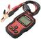 'Digital voltmeter and battery tester with red terminals.'