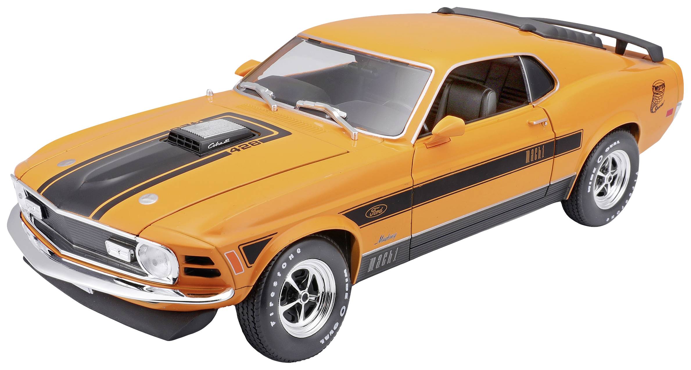 Maisto Ford Mustang Mach 1, ´70 1:18 Model car-1