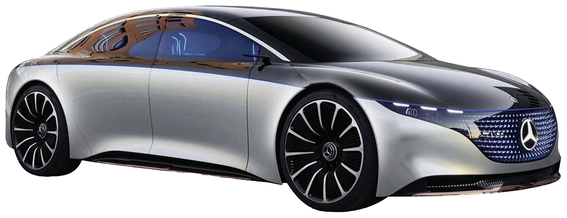 Image of Maisto Mercedes EQS, blau 1:27 Model car
