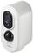 White, cylindrical surveillance camera with lens and sensor, sygonix brand, suitable for security monitoring.