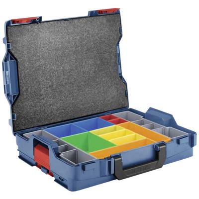 Bosch Professional L-BOXX 102 & Inset Boxen 12tlg. 1600A016NB Transport case Acrylonitrile butadiene styrene Blue (L x W
