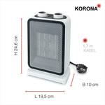 Korona 60001 Mini ceramic fan heater