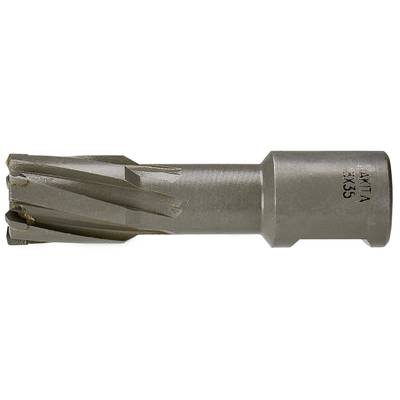 A cutting tool with sharp blades and a cylindrical shaft, suitable for drilling tasks in various materials.<br><br>Note: The translation is already in British English, so no further modifications were necessary.